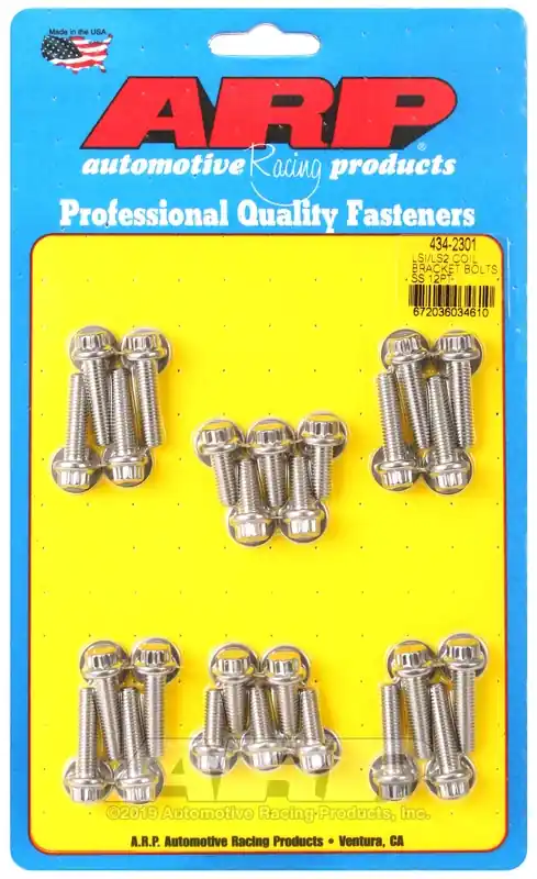ARP LS1 LS2 SS 12pt Coil Bracket Bolt Kit — PMD Premier Motoring Development Fan Favorite