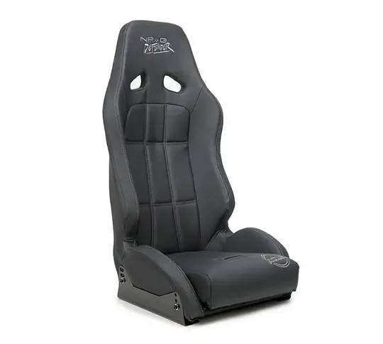Place Order NRG Defender Water Resistant Steel Frame Susp. Seat - Black w/Black Tr — PMD Premier Motoring Development