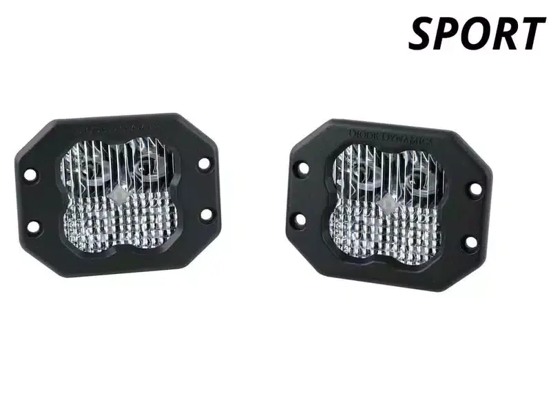 Diode Dynamics SS3 Flush Mount Backlit LED Lights DD6912P | RealTruck Don’t Miss Out