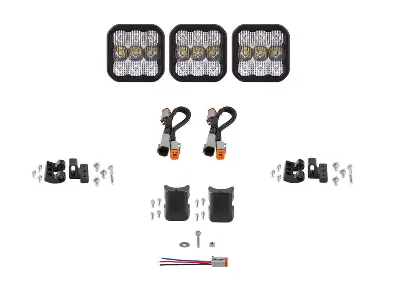 Diode Dynamics SS5 CrossLink 3-Cube 18.5" LED Light Bar DD7204 | RealTruck Hot Deal