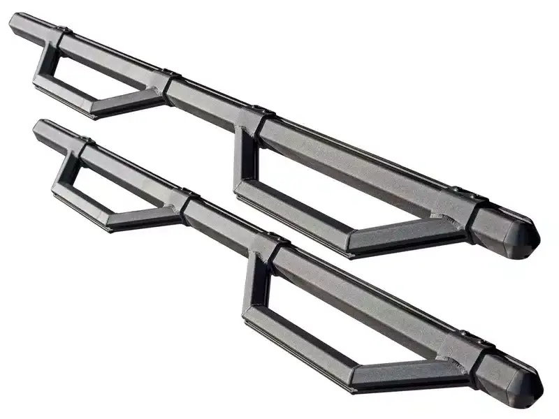 Bargain Dee Zee Hex Series Textured Black Side Steps DZ66311TB&DEZ-DZ66327 | RealTruck