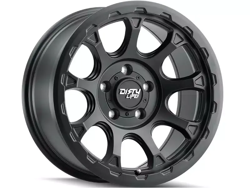 Dirty Life Matte Black Drifter Wheel 9307-7873MB | RealTruck Top Pick