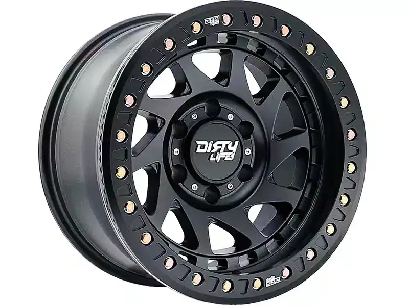 Dirty Life Matte Black Enigma Beadlock Wheel 9313-7973MB38 | RealTruck One Day Deal
