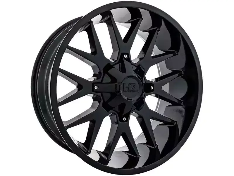 Free Shipping Hardrock Gloss Black Affliction Wheel H700-201070119GB | RealTruck