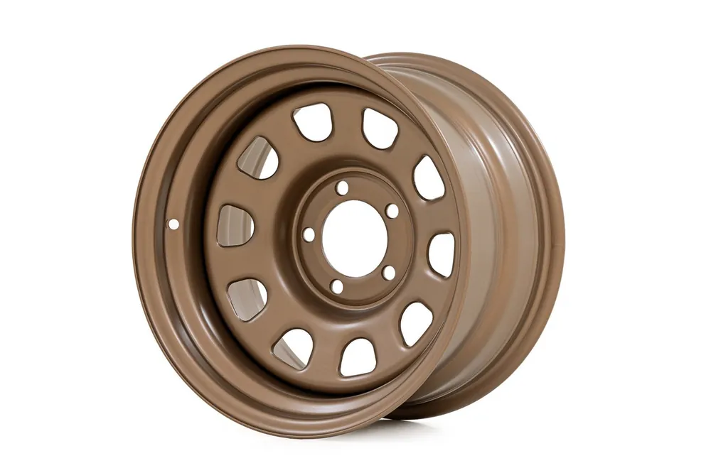 Rough Country Steel Wheel - Bronze - 15x8 - 5x4.5 - 3.30 Bore - -19 - RC158545B Flash Sale
