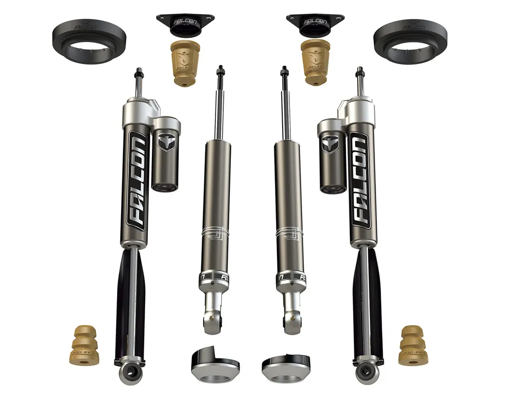 Holiday Sale Falcon Shocks 2010+ Toyota 4Runner Falcon 2 inch Sport Shock and Spacer Lift System - 12-04-21-400-002