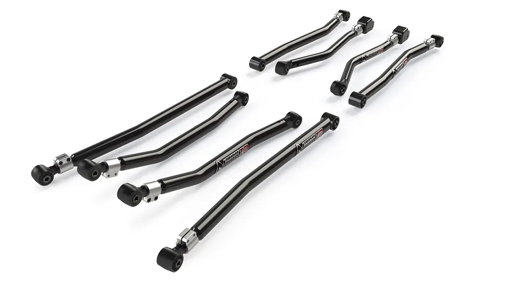 Popular TeraFlex Jeep JL Long Control Arm Alpine IR Kit 8-Arm Adjustable 3-6 in. Lift Arms Only - 1310505