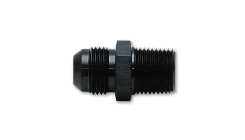 Final Sale Vibrant -6AN to 3/8in NPT Straight Adapter Fitting - Aluminum — PMD Premier Motoring Development