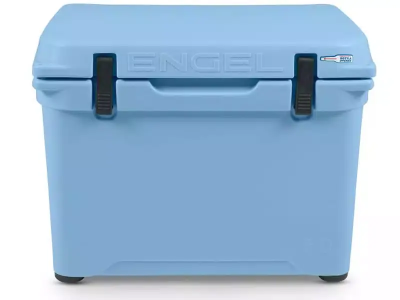 Limited Time Engel 50 Quart Rotomold Cooler - Arctic Blue ENG50-B | RealTruck
