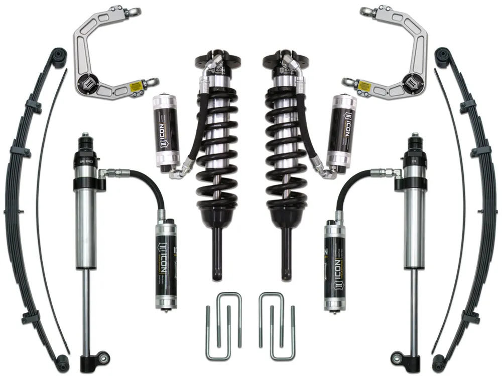 Limited Offer ICON Tacoma 0-3.5" / 0-2.75" Stage 9 Suspension System, Billet - K53009