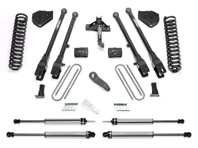 Free Returns Fabtech 6" 4-Link Lift Kit K2257DL | RealTruck