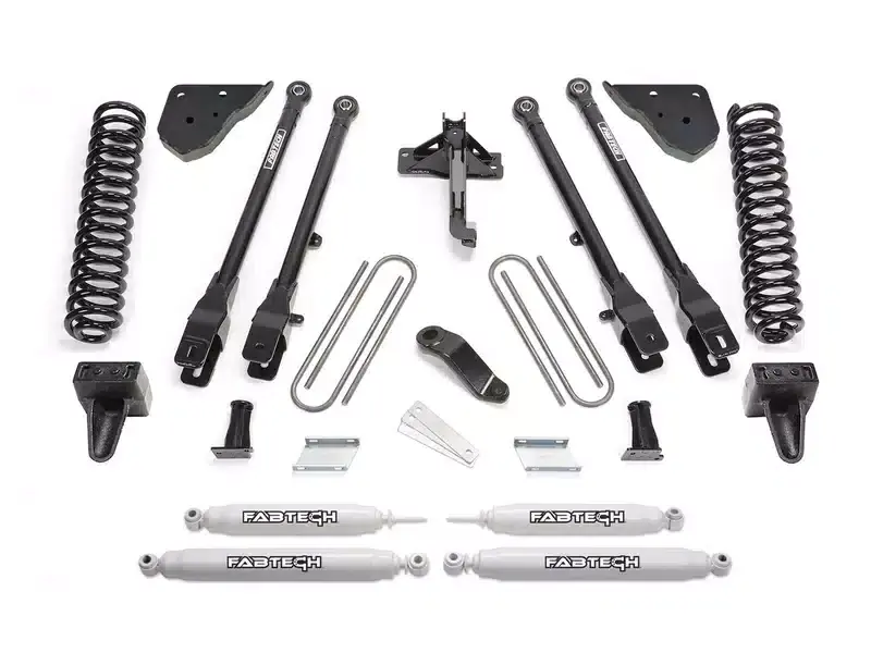Fabtech 4" 4-Link Lift Kit K2409 | RealTruck Genuine