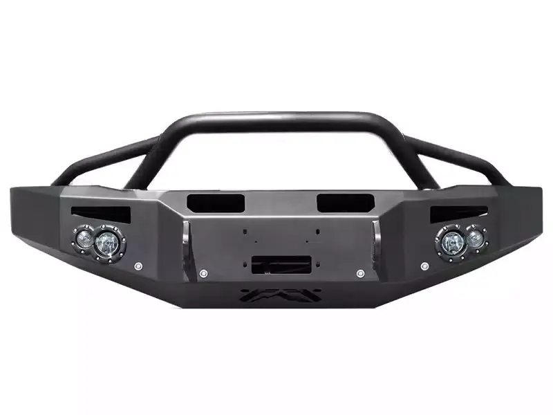 Fab Fours Premium Winch Front Bumper w/ Pre-Runner Guard CH20-A4952-1 | RealTruck Professional Grade
