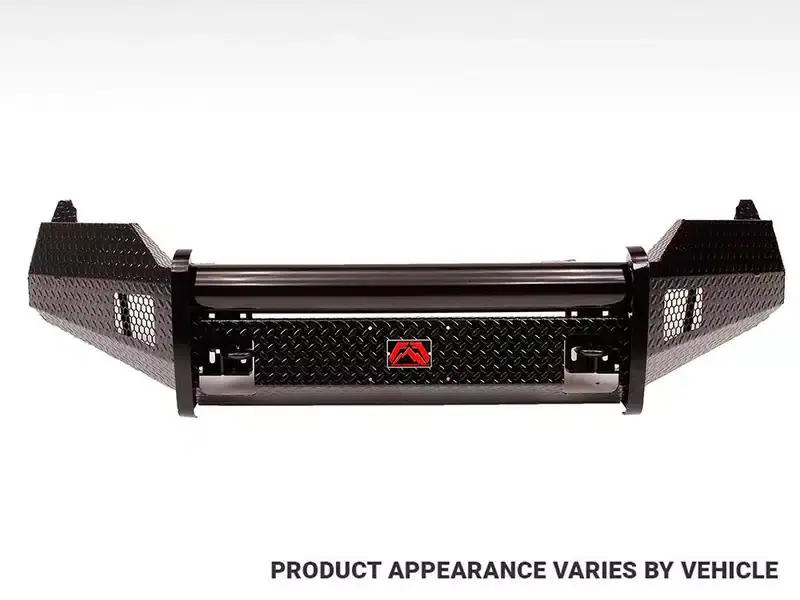 High Quality Fab Fours Black Steel Front Bumper FS08-S1961-1 | RealTruck