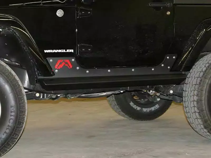 High Quality Fab Fours HardCore Rock Sliders JK07-G1350-1 | RealTruck