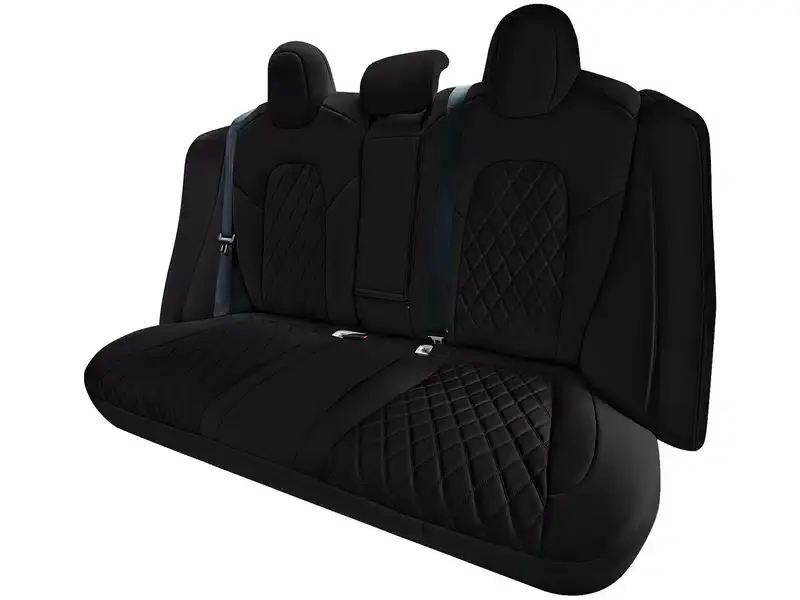 FH Group Neoprene Custom Fit Seat Covers CM5025BLACK-REAR-RT | RealTruck Final Sale