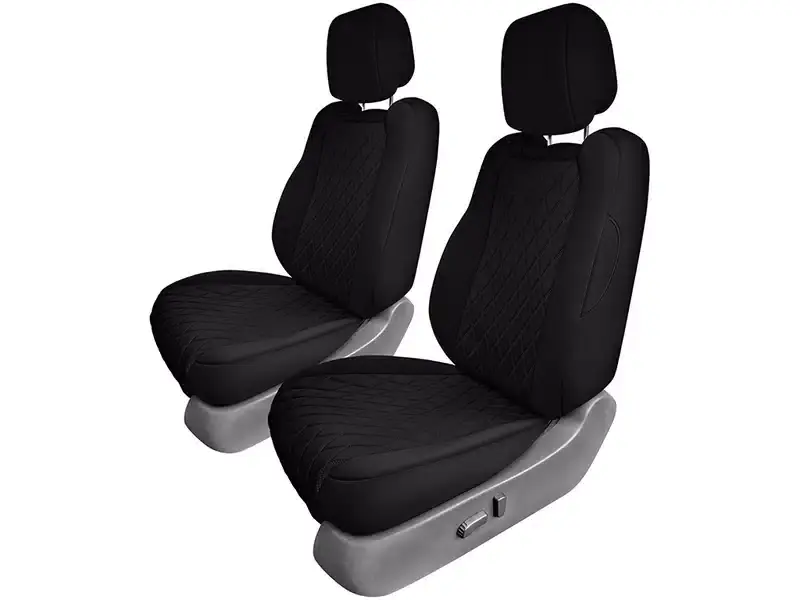 FH Group Neoprene Ultraflex Seat Covers CM5038BLACK-FRONT-RT | RealTruck Flash Sale