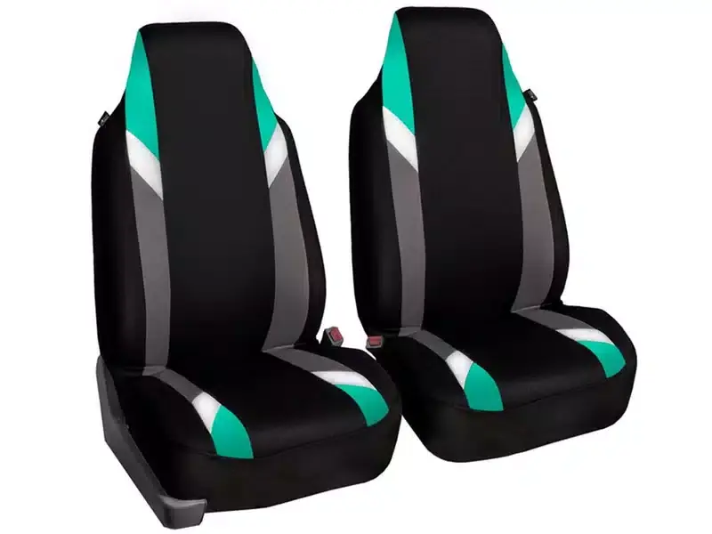 Low Price FH Group Supreme Modernistic Seat Covers FB133102MINT-RT | RealTruck