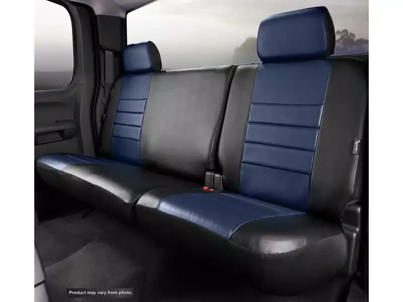 Exclusive Offer Fia Leather Lite Custom Seat Covers SL62-86 BLUE | RealTruck