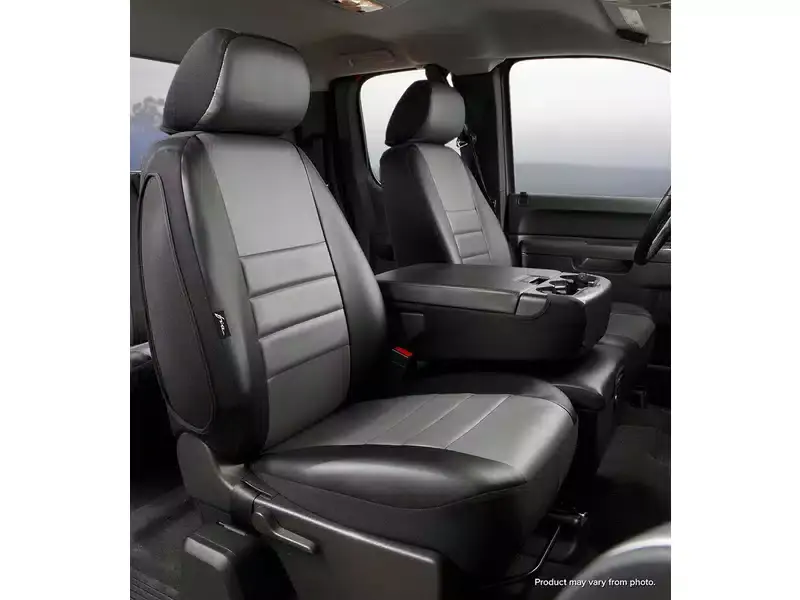 Fia Leather Lite Custom Seat Covers SL69-14 GRAY | RealTruck Weekend Sale