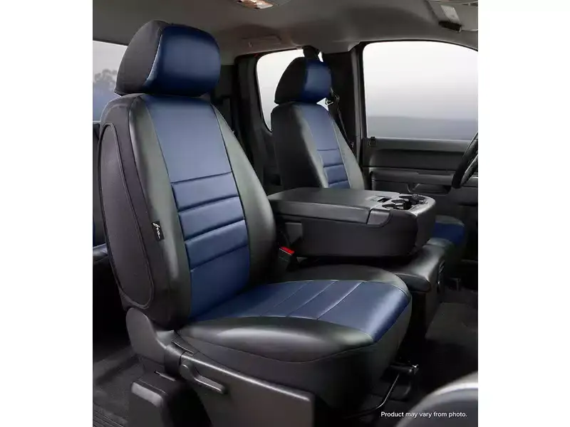 Fia Leather Lite Custom Seat Covers SL69-18 BLUE | RealTruck Discount