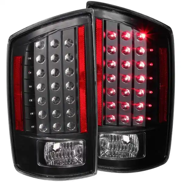 ANZO 2006-2008 Dodge Ram 1500 LED Taillights Black In Demand