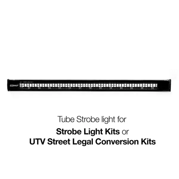 Final Sale XK Glow Tube Plug n Play Strobe Light Series - Amber 1pc 12in