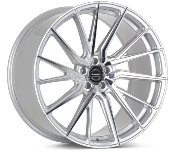 Special Offer Vossen HF-4T 21x10.5 / 5x112 / ET30 / Deep Face / 66.5 - Silver Polished - Left Wheel