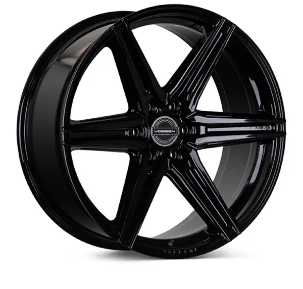Free Returns Vossen HF6-2 20x9.5 / 6x135 / ET15 / Deep Face / 87.1 - Gloss Black Wheel