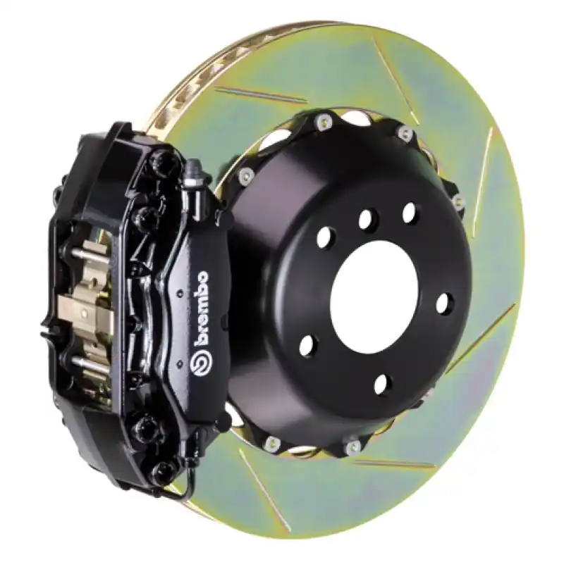 Brembo 89-98 Skyline GTR Rr GT BBK 4Pist Cast 2pc 345x28 2pc Rotor Slo — PMD Premier Motoring Development Instant Buy
