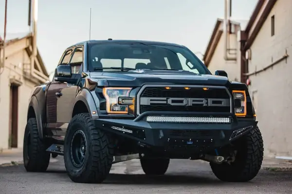 Addictive Desert Designs 17-18 Ford F-150 Raptor HoneyBadger Front Bumper Next Day Delivery