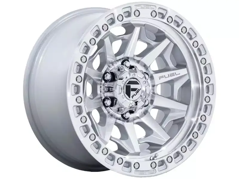 Fuel Machined Silver Covert Wheel D88317907550 | RealTruck Hassle-Free Returns
