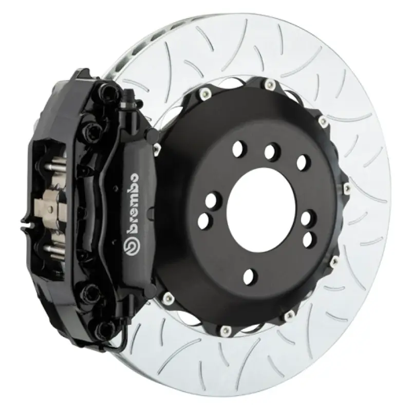 Brembo 90-05 NSX Rear GT BBK 4 Piston Cast 345x28 2pc Rotor Slotted Ty — PMD Premier Motoring Development Best Price