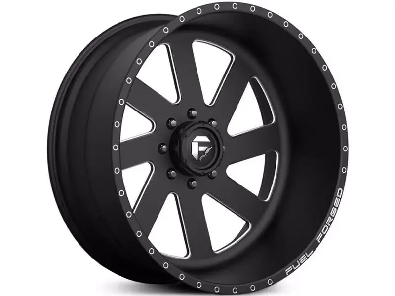 Direct From Factory Fuel Forged Machined Black FF02 Wheel DE0222001845R | RealTruck