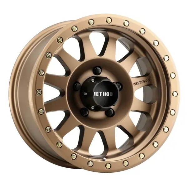 Factory Price Method MR304 Double Standard 15x8 -24mm Offset 5x4.5 83mm CB Method Bronze Wheel