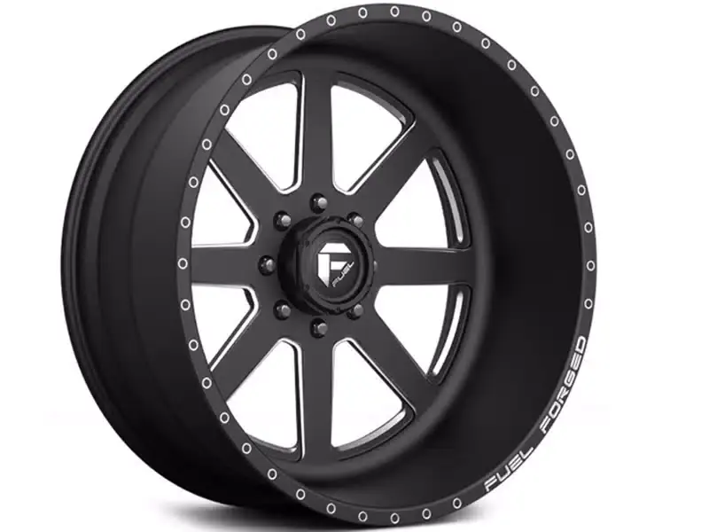 Certified Fuel Forged Machined Black FF09 Wheel DE0922408545 | RealTruck