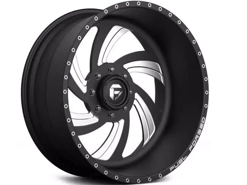 Same Day Shipping Fuel Forged Machined Black FF10 Wheel DE1024607545L | RealTruck