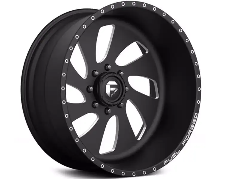 Limited Offer Fuel Forged Machined Black FF11 Wheel DE1124408545R | RealTruck