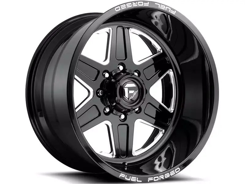 Fuel Forged Machined Black FF15 Wheel DE1520008245 | RealTruck Final Sale