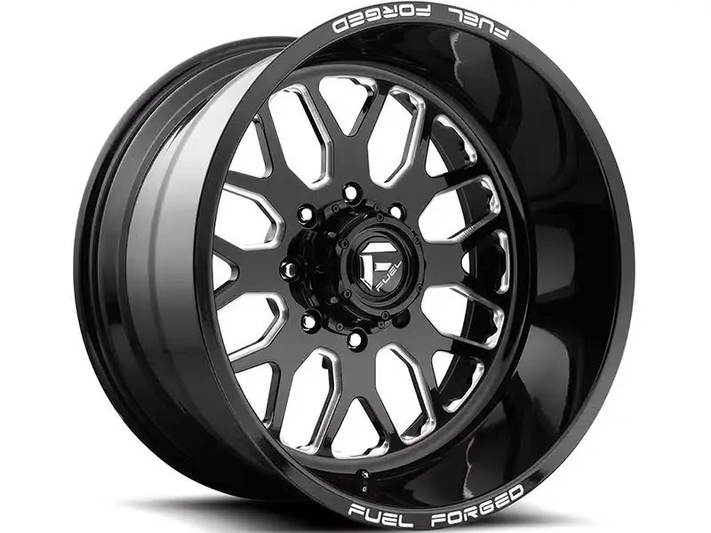 Genuine Fuel Forged Machined Black FF19 Wheel DE1922407545 | RealTruck