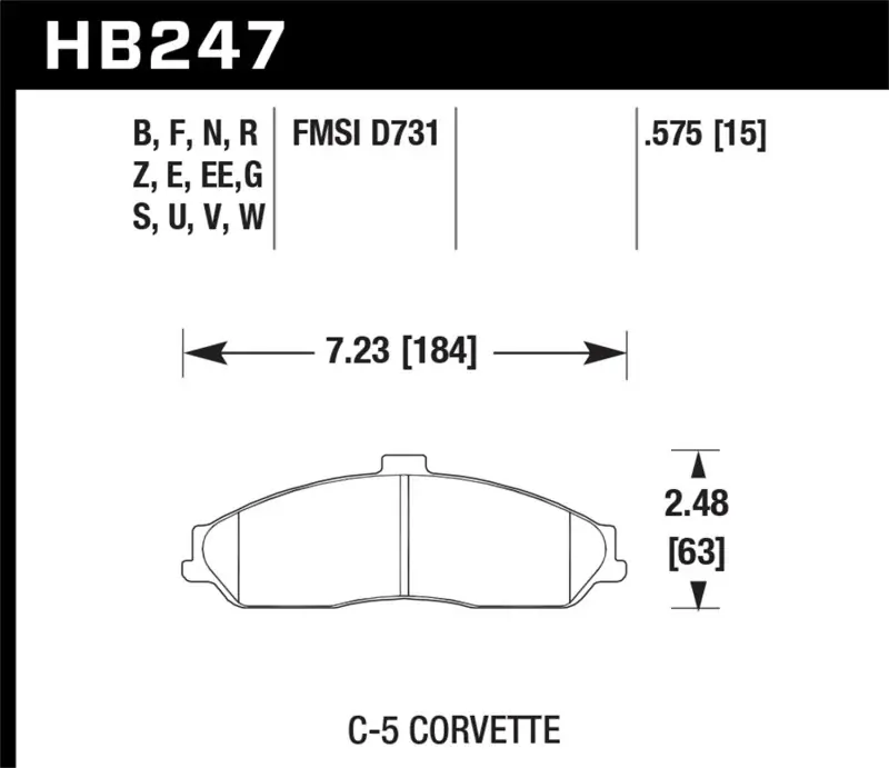 Hawk 04-09 Cadillac XLR / 01-04 Corvette Z06/ 05-06 Pontiac GTO DTC-60 — PMD Premier Motoring Development Markdown