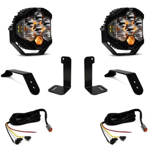 Price Drop Baja Designs 2018+ Jeep JL/JT Dual LP6 Auxiliary Light Kit w/Upfitter