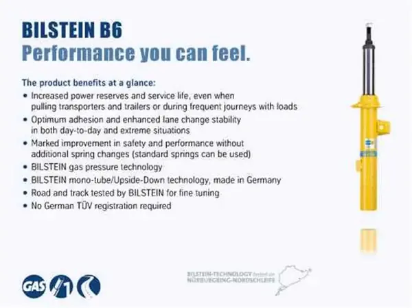 Bilstein 4600 Series 11-12 Volkswagen Amarok 2.0L Rear 46mm Monotube Shock Absorber Buy Today