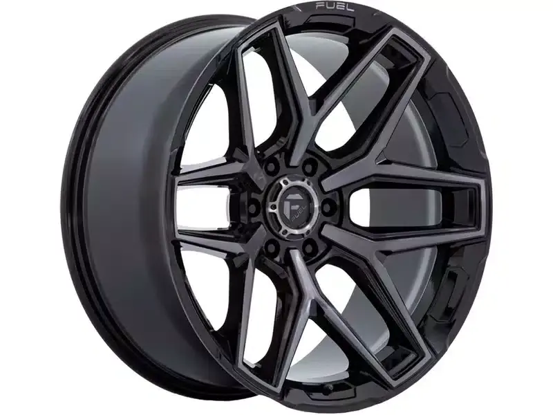 Fast Shipping Fuel Tinted Black Flux 6 Wheel FC854BT22106818N | RealTruck
