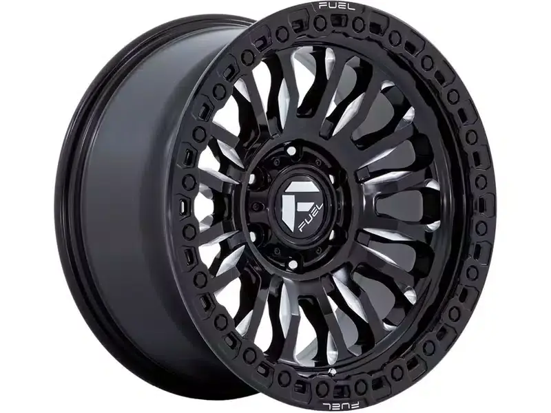 Fuel Milled Gloss Black Rincon Wheel FC857BE18906301 | RealTruck Instant Buy