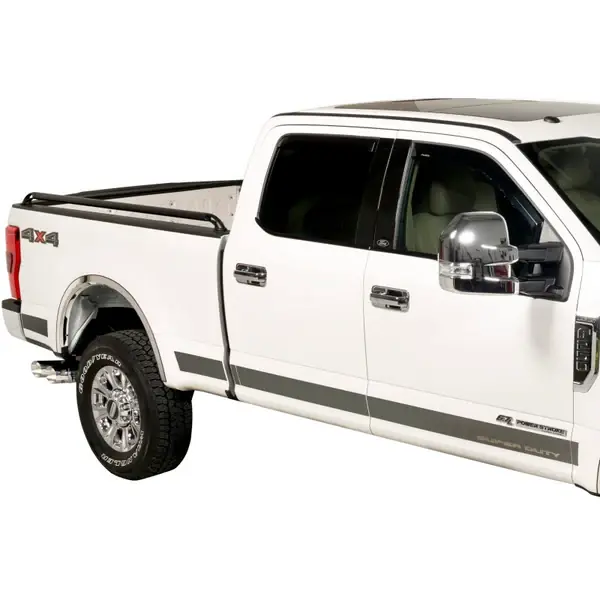 Deal Putco 17-20 Ford SuperDuty Super Cab 8ft Box - 12pcs - 4.25in Wide SS Rocker Panels