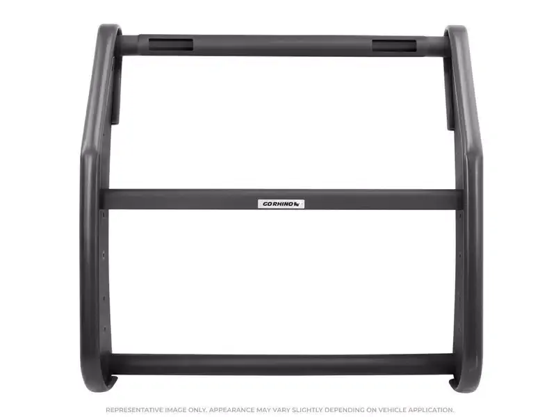 Go Rhino LR Series Push Bumper with 2-Light Mask 5342A-2L71 | RealTruck Fast Shipping