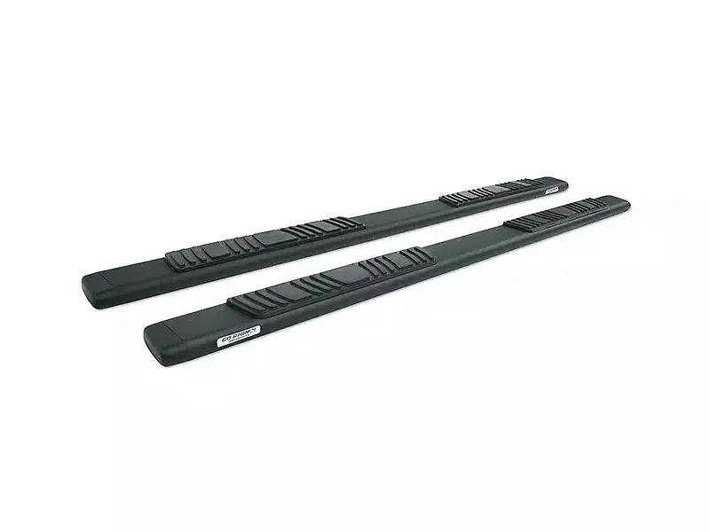 Go Rhino 5" OE Xtreme Low Profile Black SideSteps 685439980T | RealTruck Top Rated