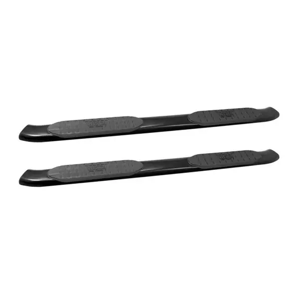 Clearance Westin 2007-2013 Chevy Silverado 1500 Crew Cab PRO TRAXX 5 Oval Nerf Step Bars - Black