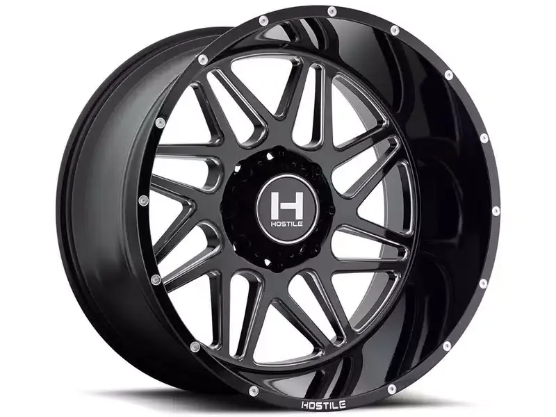 Holiday Sale Hostile Machined Black Sprocket Wheel H108-2012816547B | RealTruck